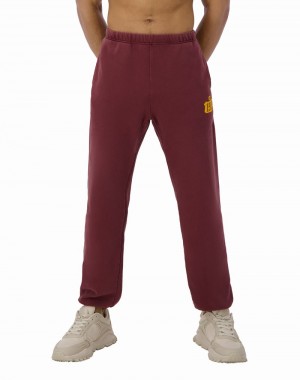 Calça Jogger Champio Reverse Weave Feminino Bordeaux | A4EE85