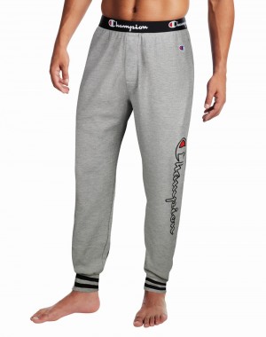 Calças Champio C-Life Sleep Oxford Masculino Cinzentas | W6BY29