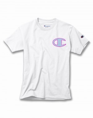 Camiseta Champio Algodão Menino Branco | A8VR10
