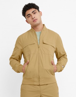 Jaqueta Bomber Champio Flex Leves Masculino Marrom | E2NP36