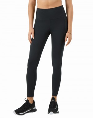 Leggings Champio Soft Touch Pocket Feminino Pretas | E0OA78
