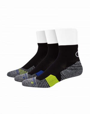 Meias Champio Ankle Masculino Pretas | J5NL67