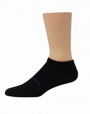 Meias Champio Compression No-Show Masculino Pretas | C5KW76