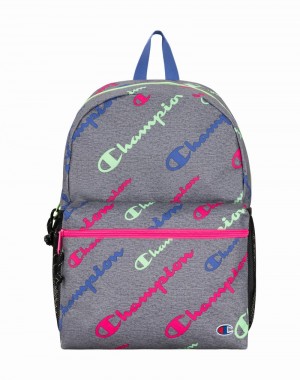 Mochilas Champio Youthquake Menino Cinzentas | Y0PI21