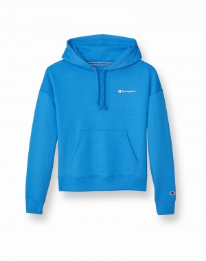 Moletom com Capuz Champio Powerblend Feminino Azuis | G9DB81