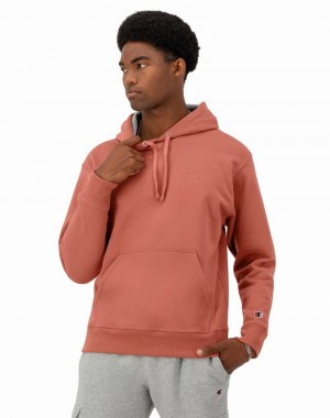 Moletom com Capuz Champio Powerblend Masculino Rosa | D9QR21
