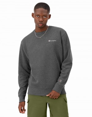 Moletons Champio Powerblend Crewneck Masculino Cinzentas | R2HU90