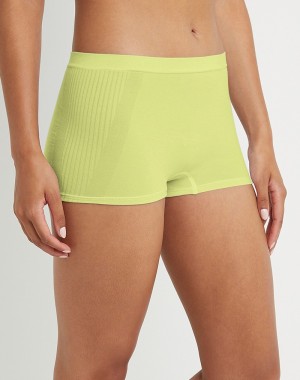Roupa Interior Champio Boyshort Feminino Amarelas | X0TK81